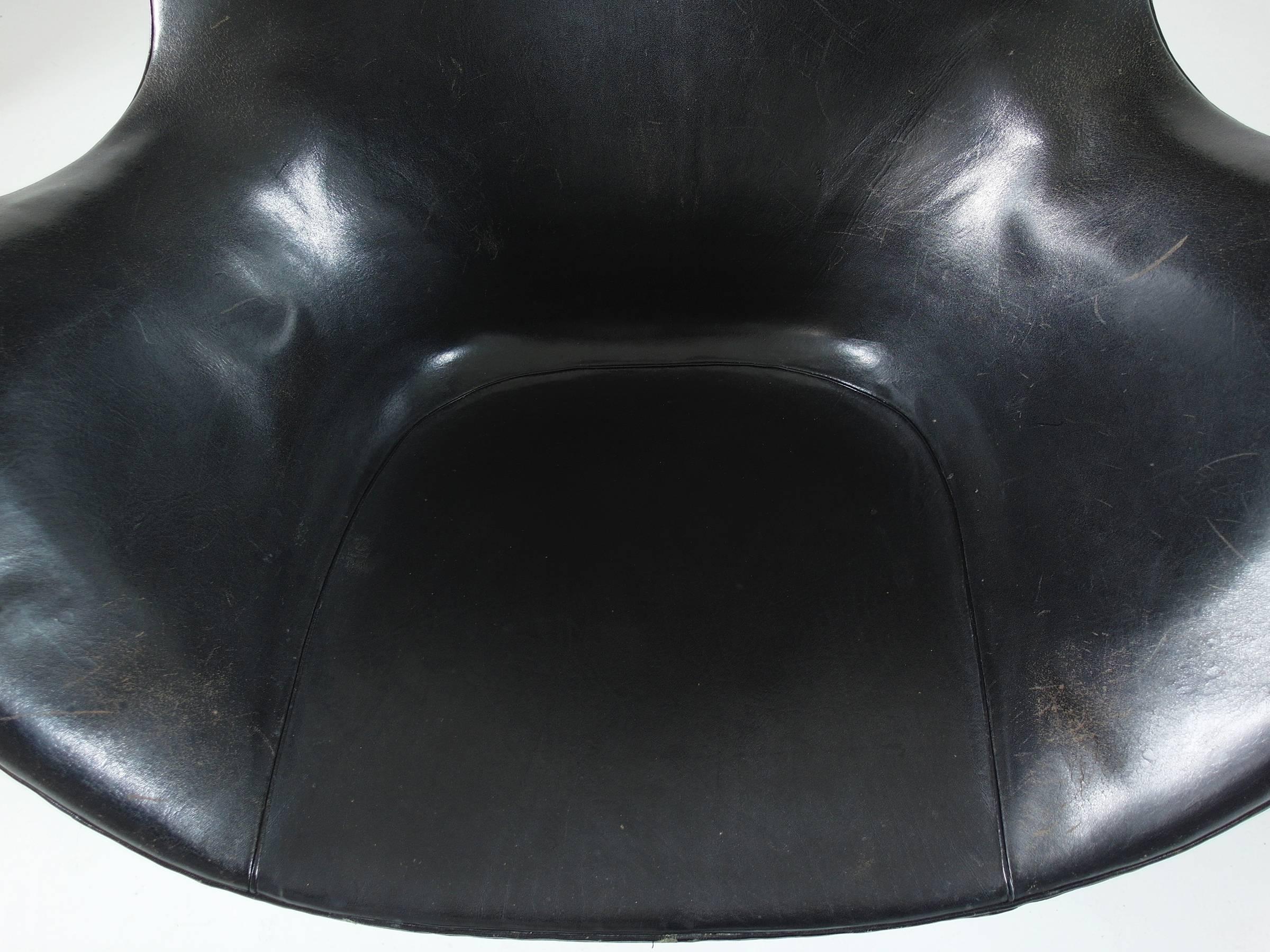 Egg Chair by Arne Jacobsen for Fritz Hansen Original Early Edition, Denmark 4