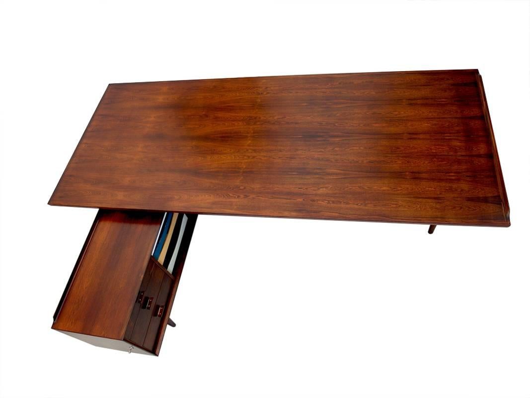 Arne Vodder Sibast XXl Executive Desk In Excellent Condition In Woudrichem, NL