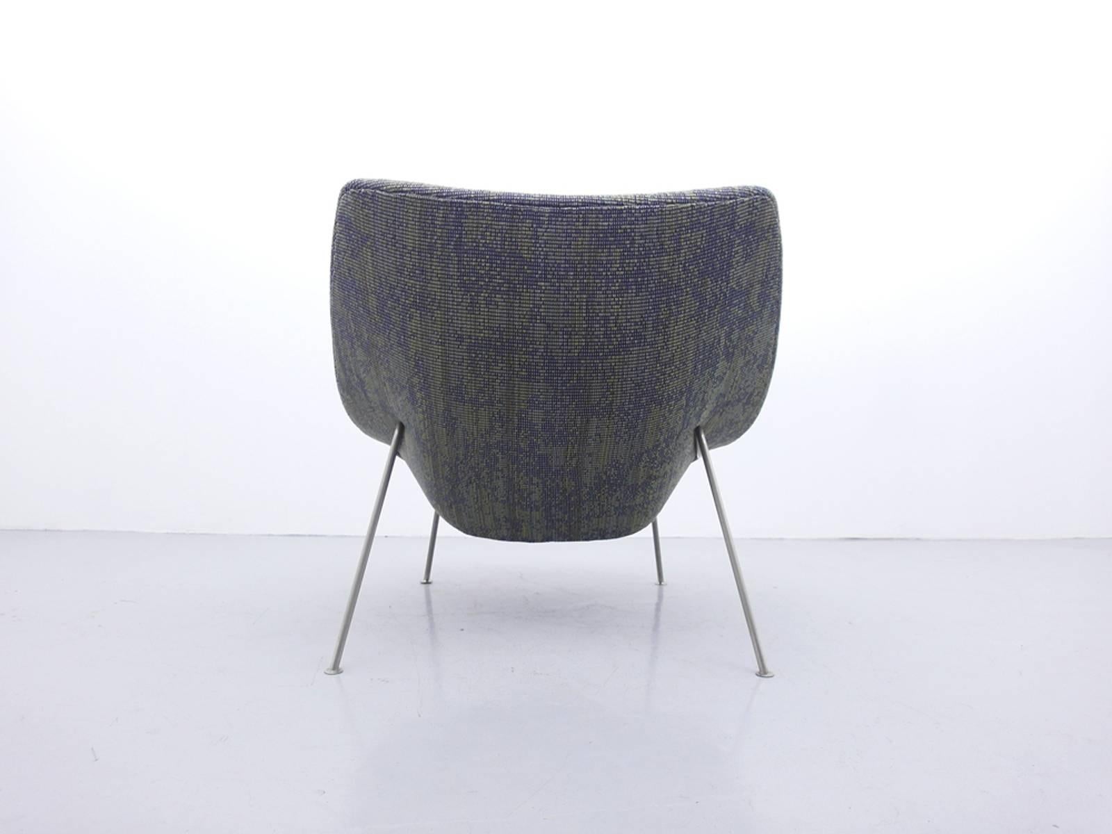 Dutch Large Oyster Chair Designed by Pierre Paulin for Artifort, 1959