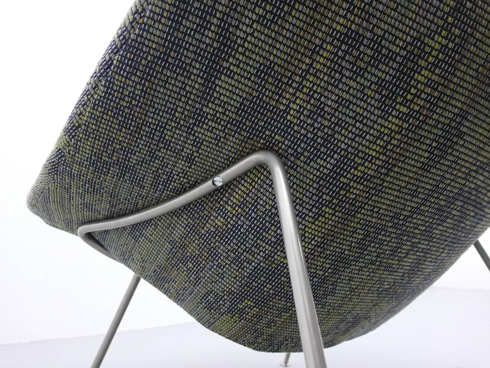 Metal Large Oyster Chair Designed by Pierre Paulin for Artifort, 1959