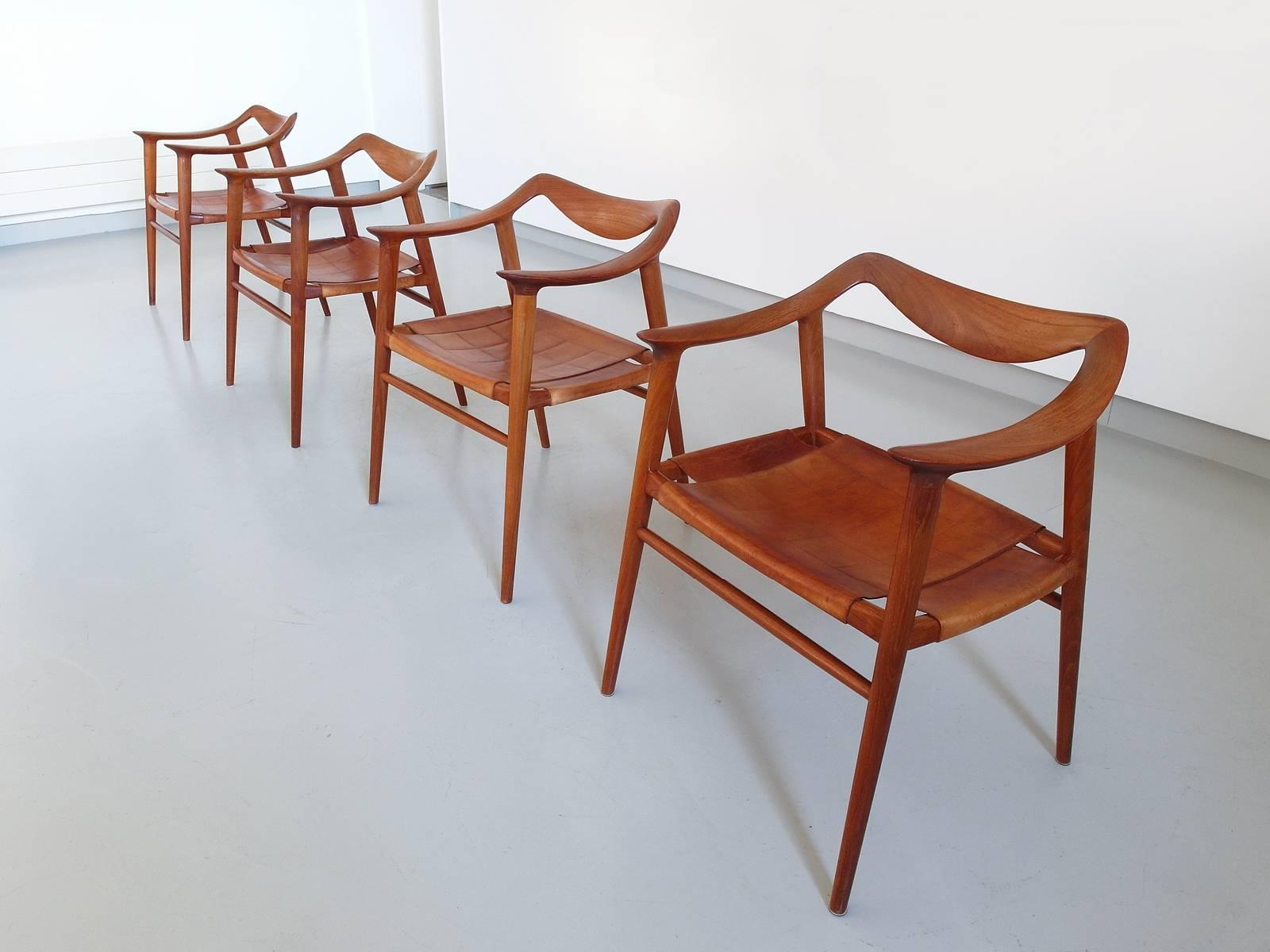 Rare Radstad and Relling Bambi Armchair by Gustav Bahus, Norway, 1954 2