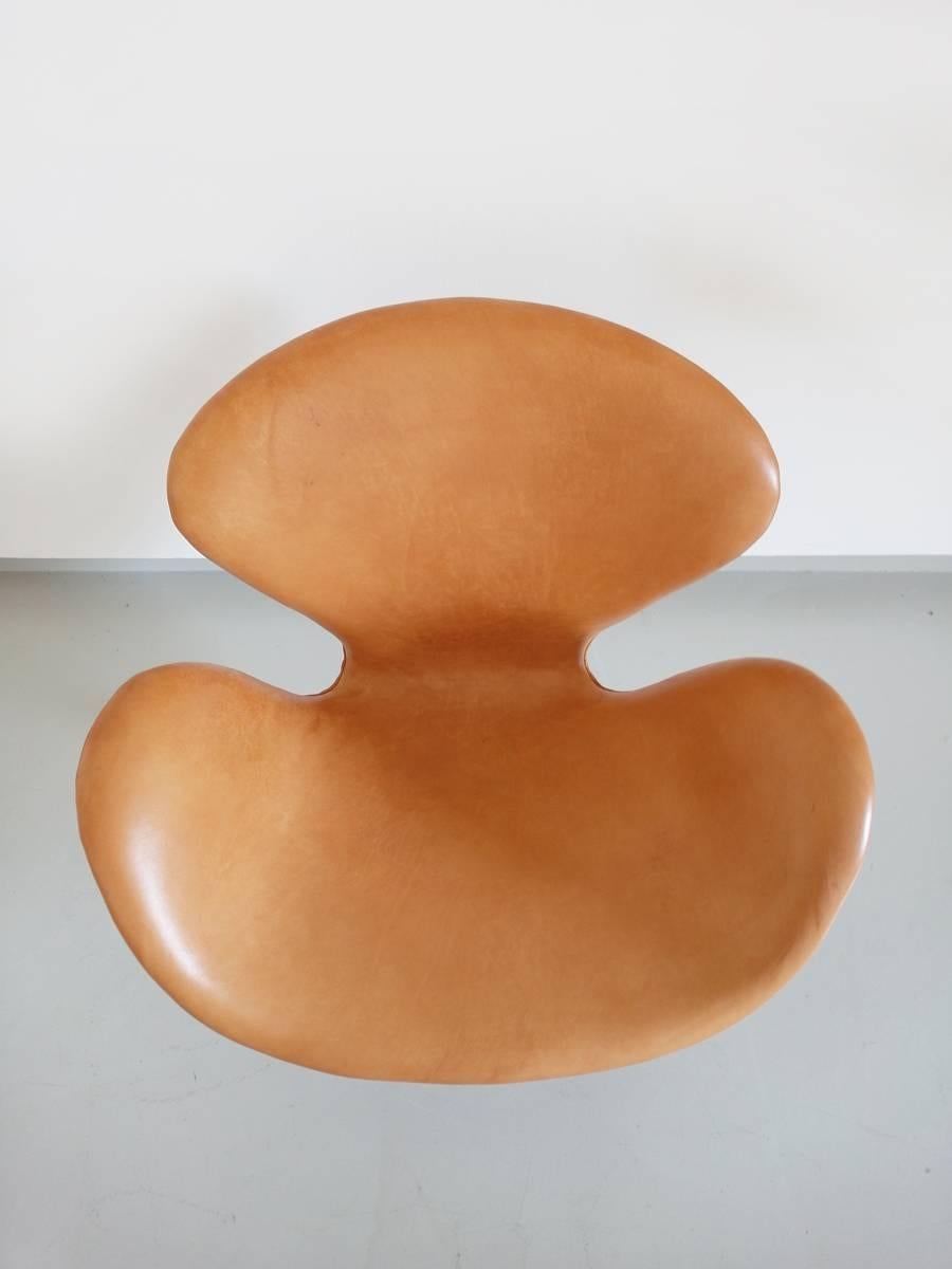 Early Edition Swan Chair by Arne Jacobsen for Fritz Hansen, Denmark, 1967 1