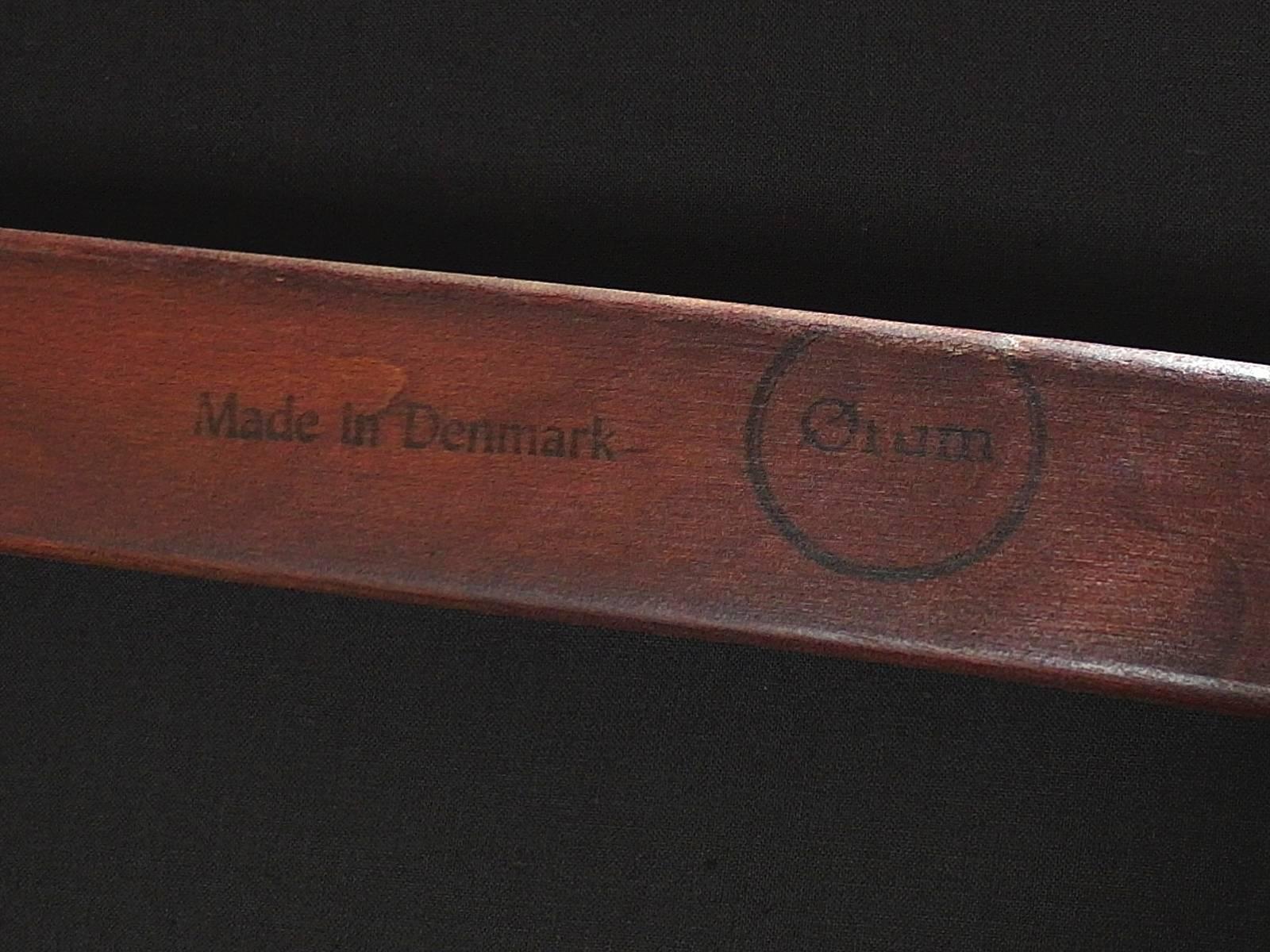 Erik Buch Sculpted Rosewood Armchair for Ørum Møbelfabrik, Denmark, 1958 3