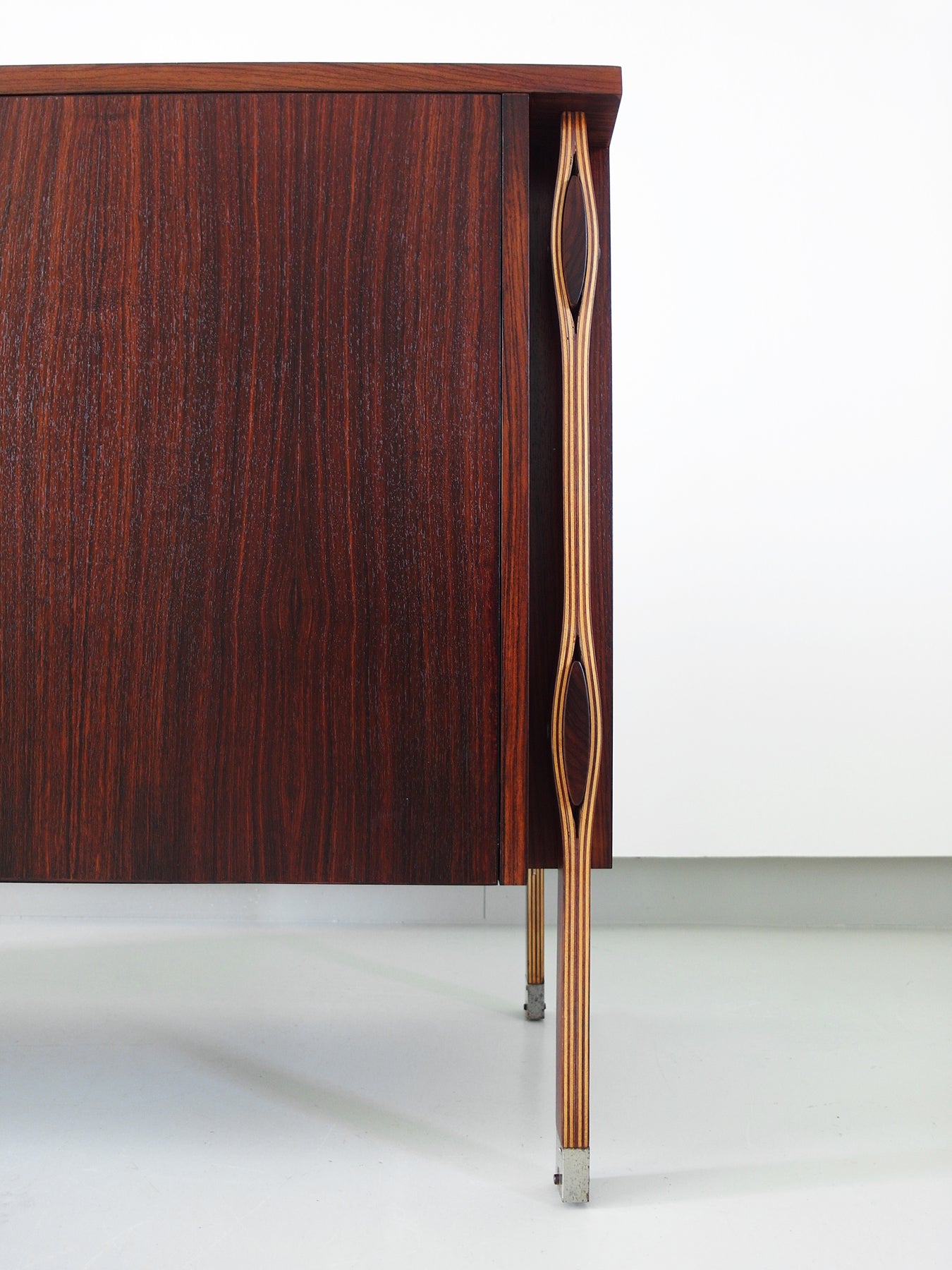 Ico And Luisa Parisi Rosewood Taormina Credenza For Mim Roma, Ico And Luisa Parisi Rosewood Taormina Credenza For Mim Roma,