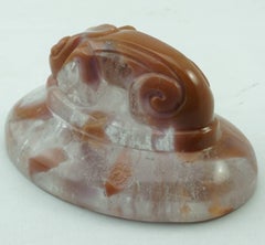 Francois Decorchemont Pate De Verre Art Deco Fermacarte