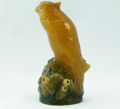 Amalric Walter Pate De Verre Parrot Bird Paper Weight