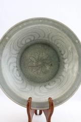 Sawankhalok Ceramic Celadon Plate- - Bowl 15th-16thC Thailand
