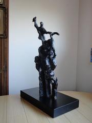 Jacques Lipchitz Bronze Sculpture "Biblical Scene II"