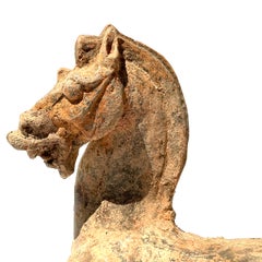 Han Dynasty Rare Pottery Mythical Horse Steed