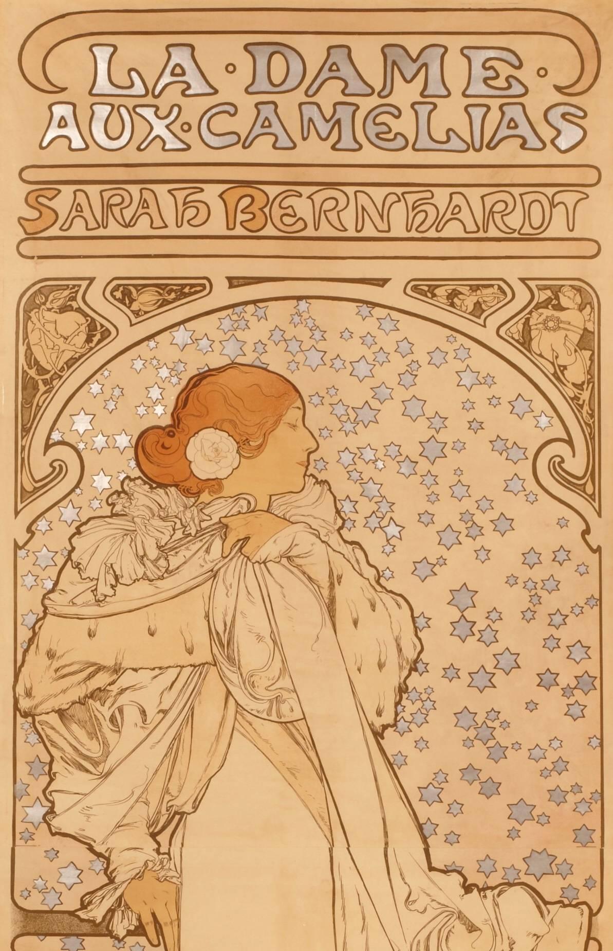 alphonse mucha la dame aux camelias