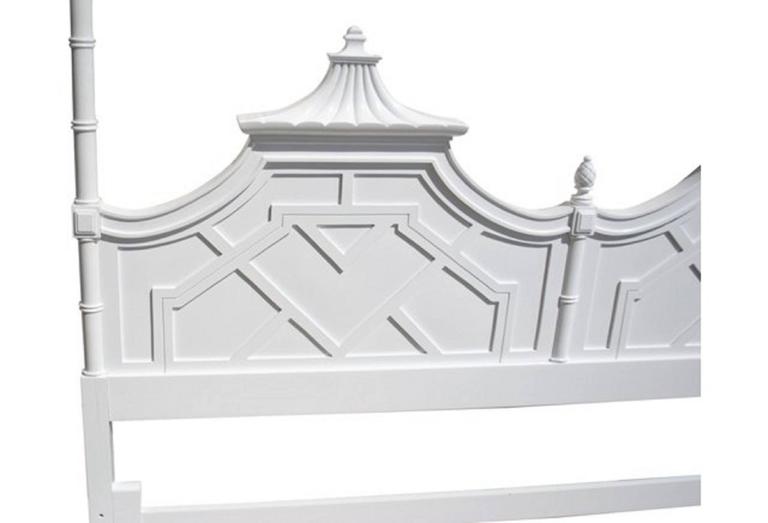 Thomasville Paa Chinese Chippendale King Size Headboard Hollywood Regency Thomasville Paa Chinese Chippendale King Size Headboard Chinoiserie Lacquered For