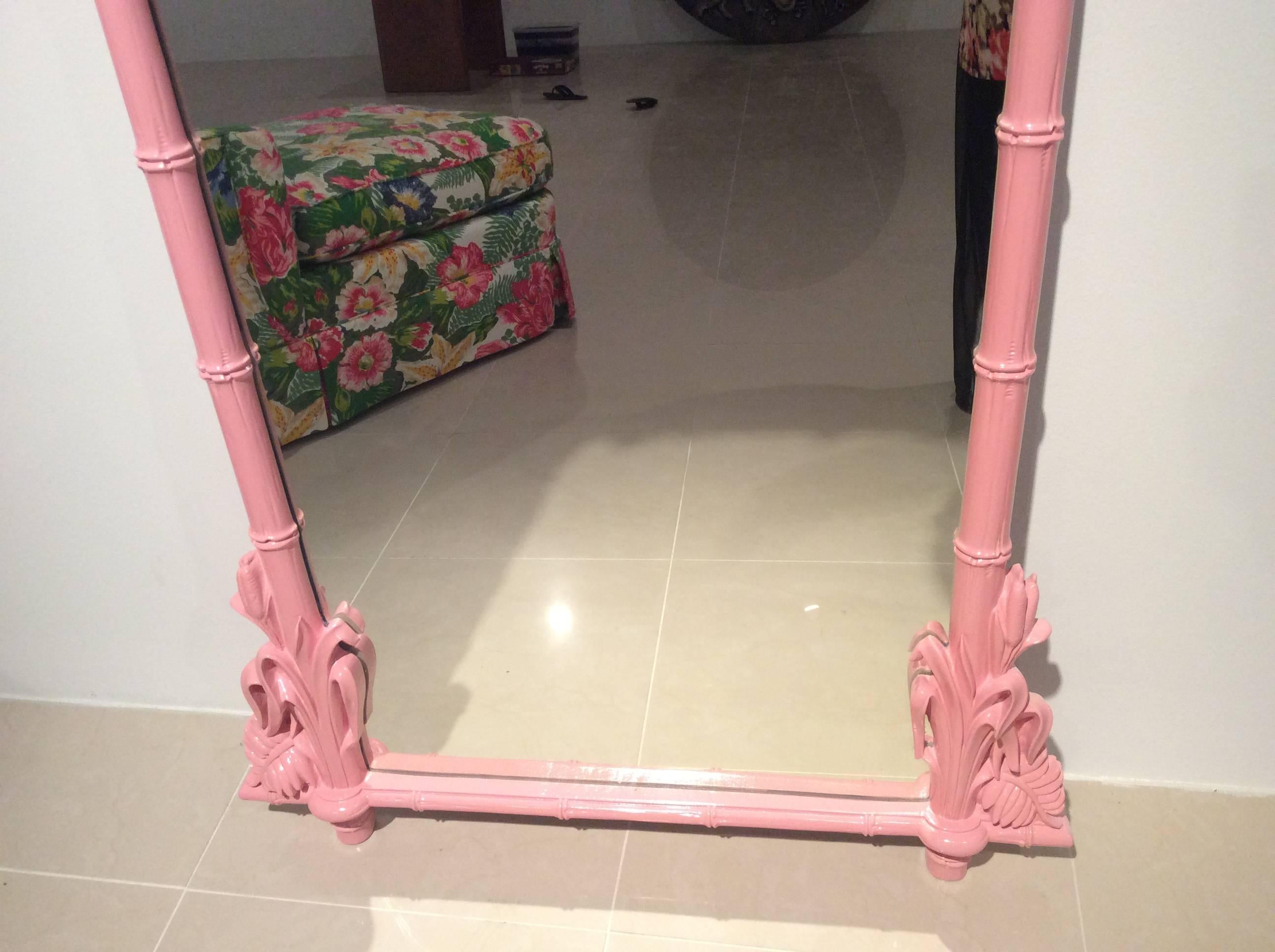 flamingo mirror