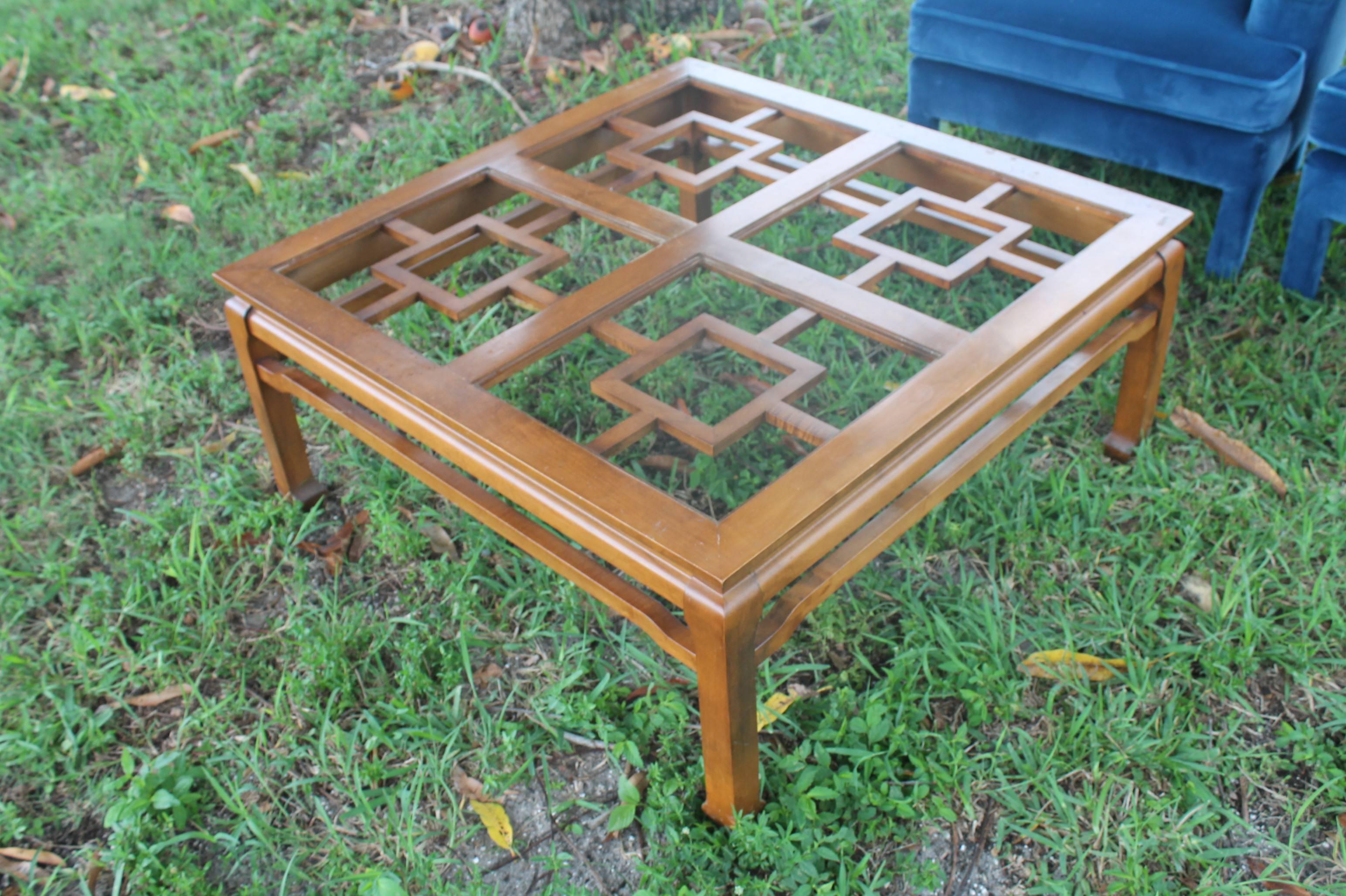 ming square coffee table