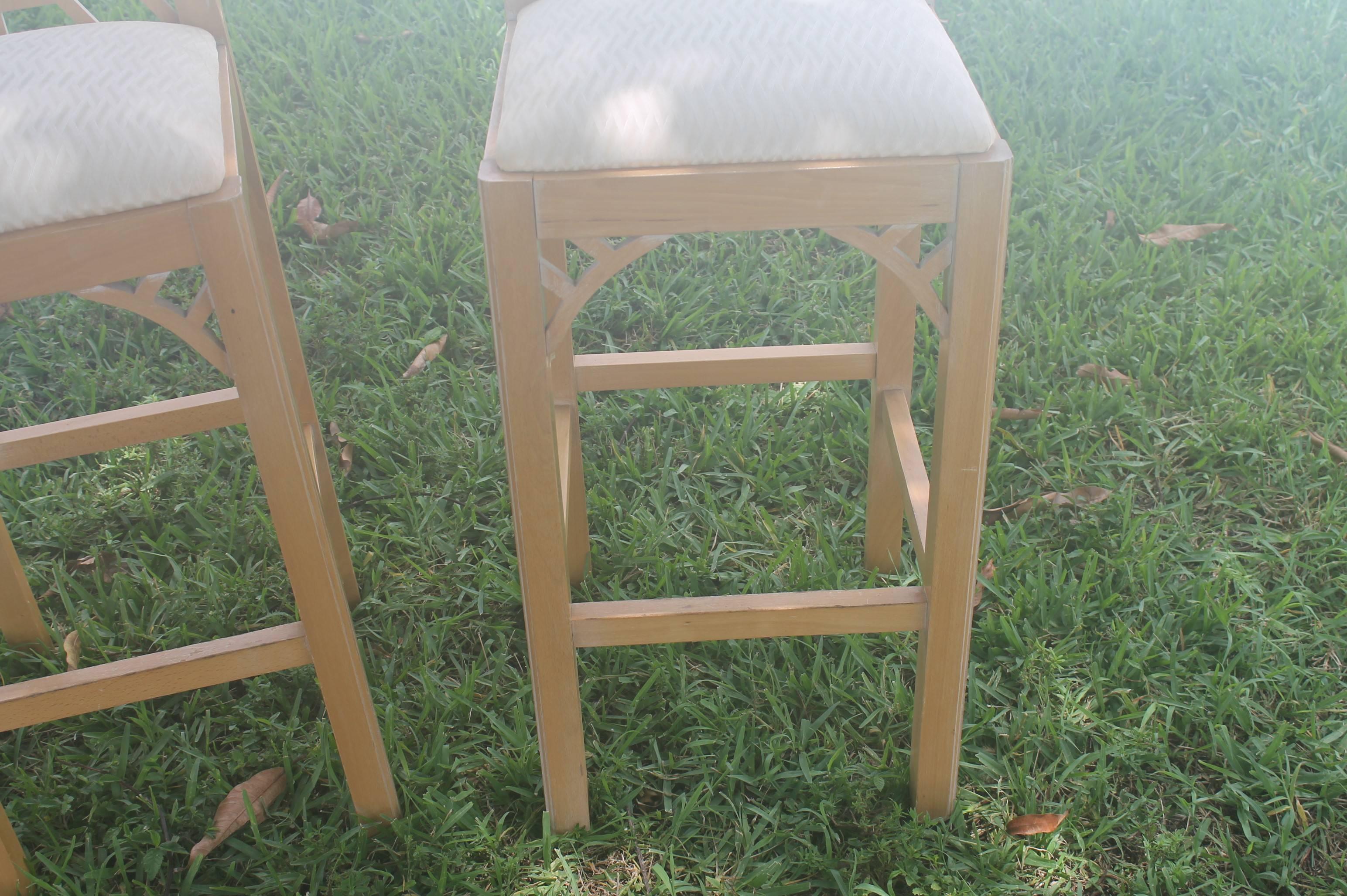 chinoiserie counter stool