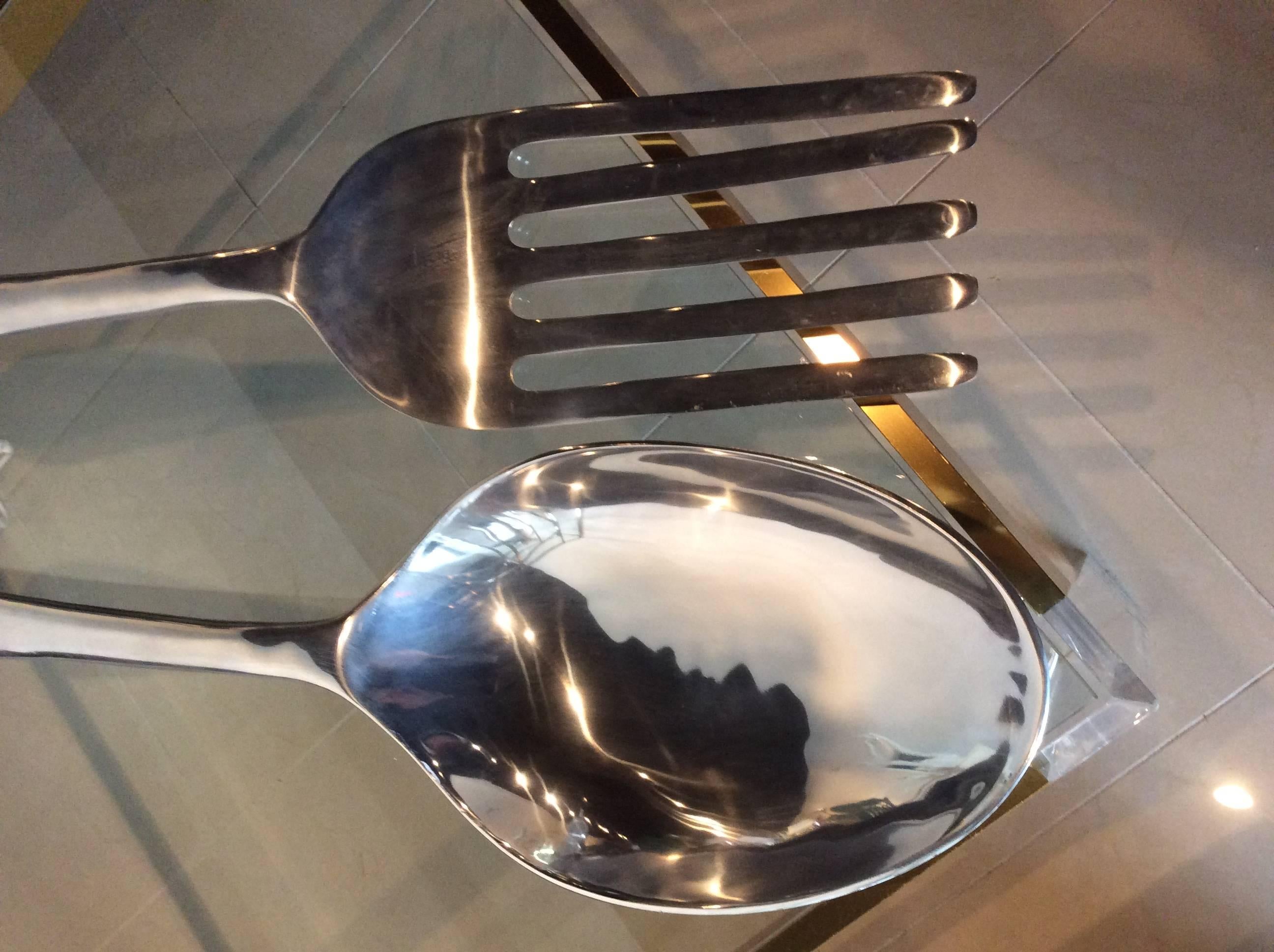 fork and spoon wall art