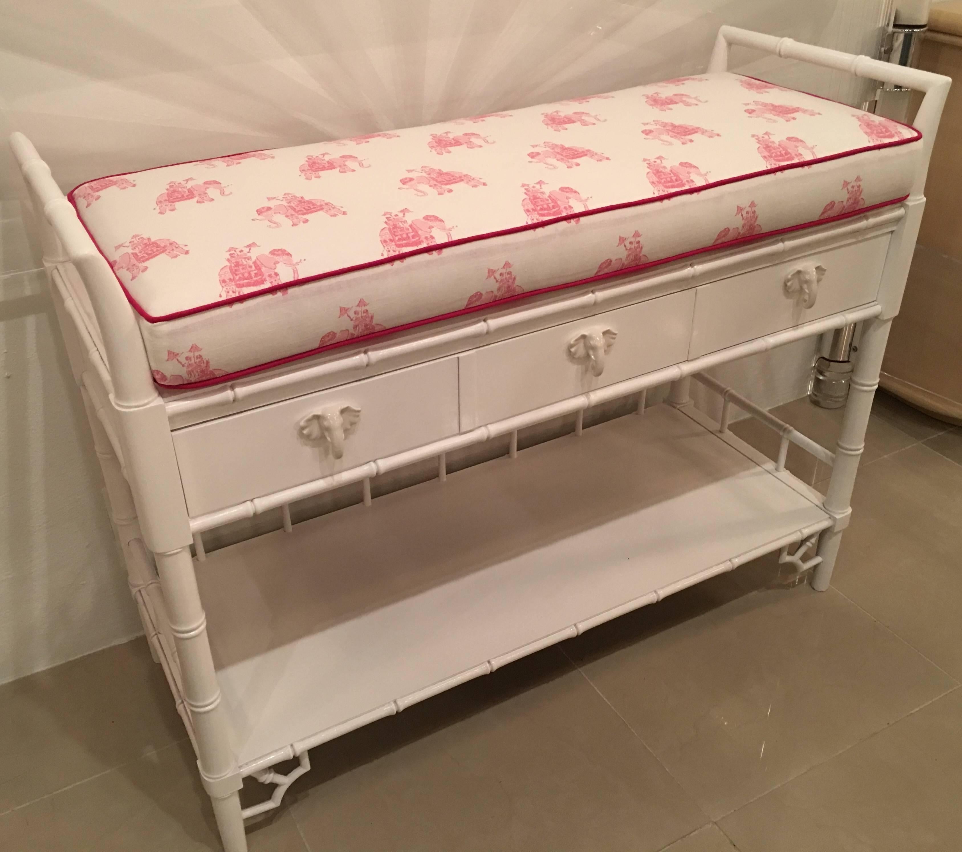 pink changing tables