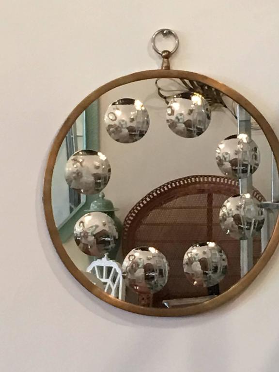Op Opi Art Wall Mirror in Piero Fornasetti Style For Sale at 1stdibs