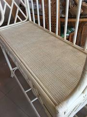 Hekman Rattan Chinese Chippendale Bakers Rack Cabinet Etagere Wicker