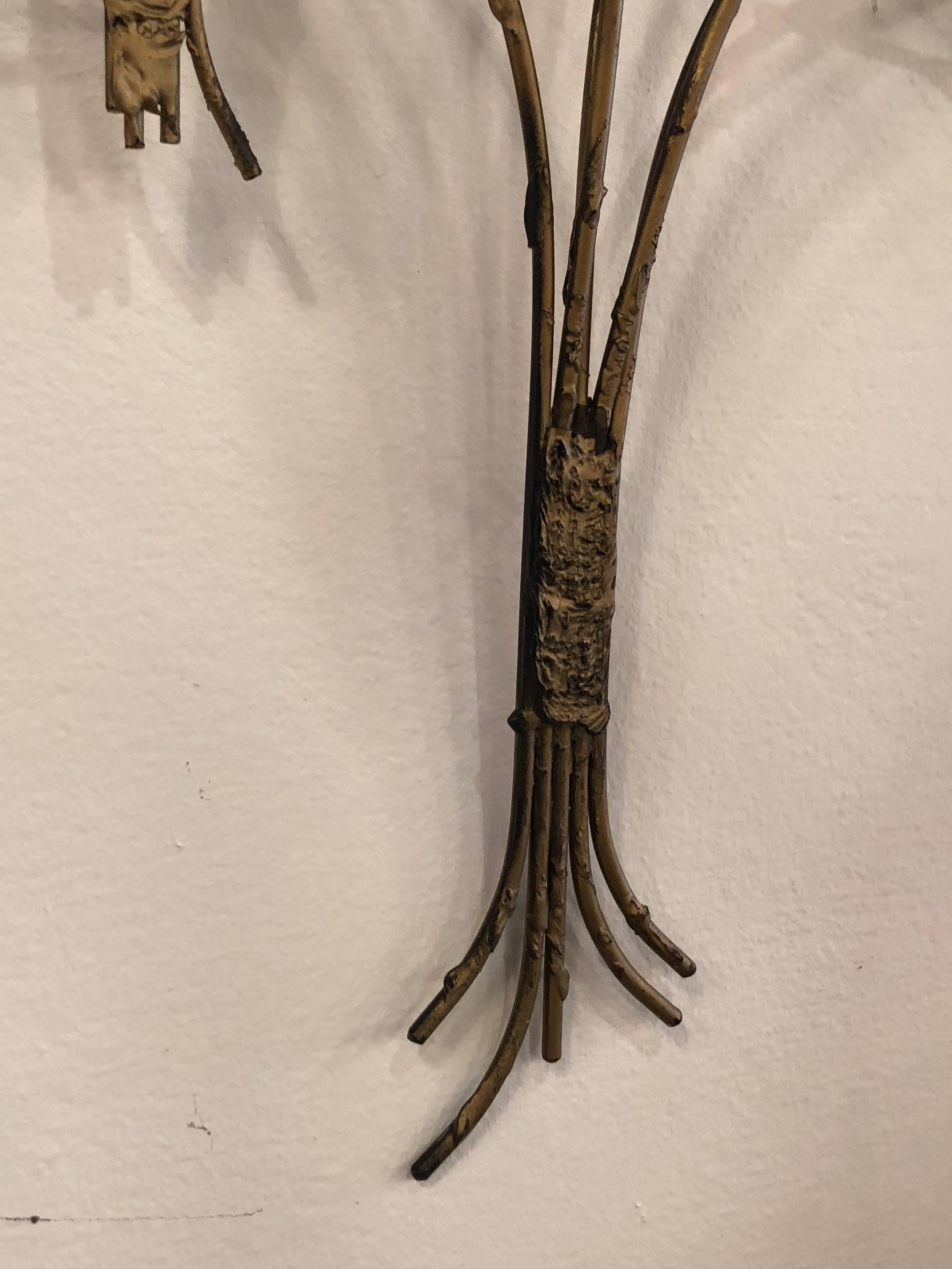 Américain Sculpture murale en métal moderne mi-siècle en vente