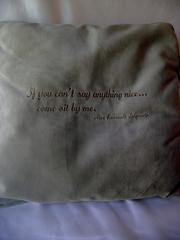 Statement Throw Pillows, Unusual Pillows, Philosophy Pillows, gifts for men