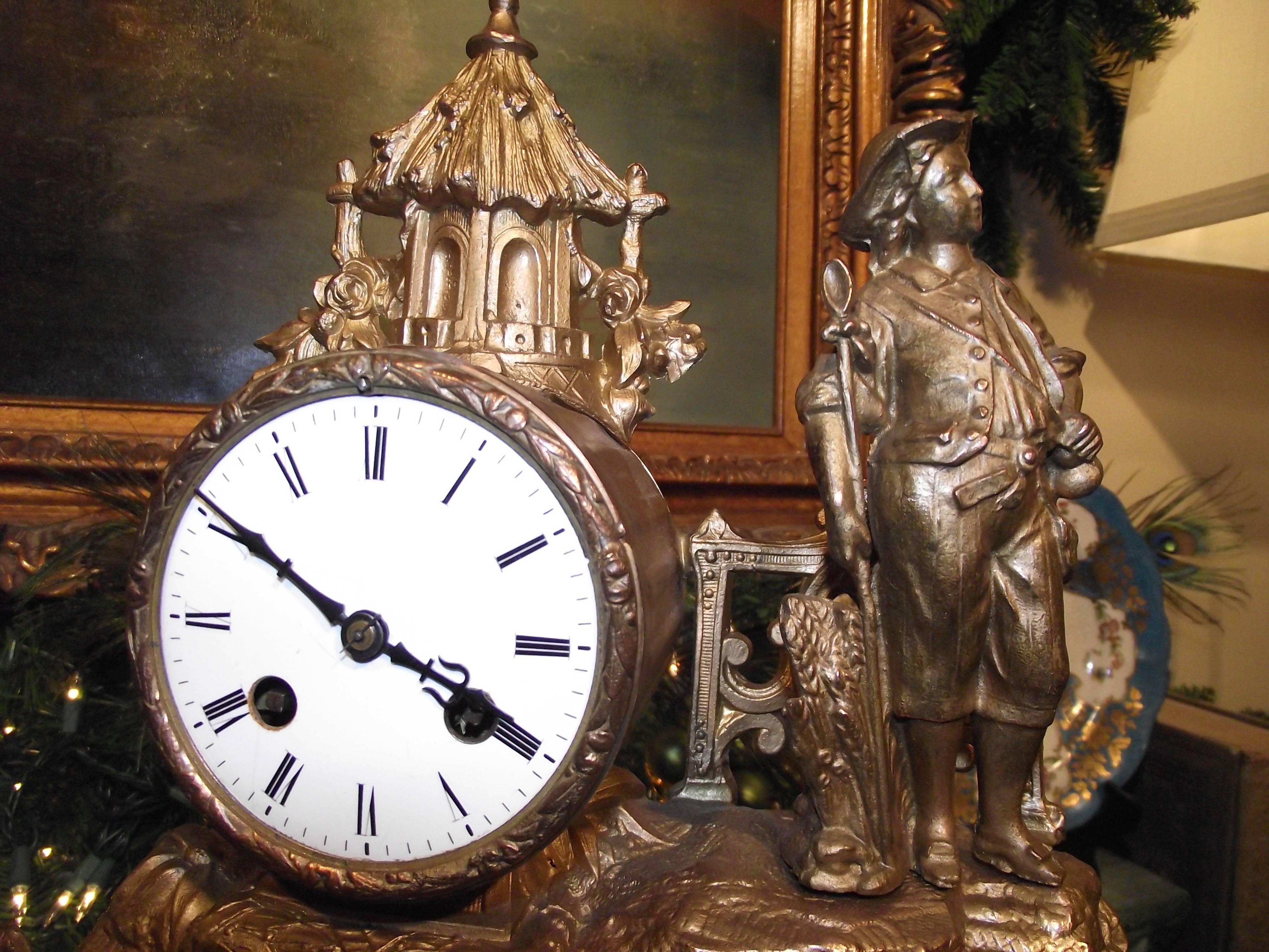 Baroque Antique French Clock