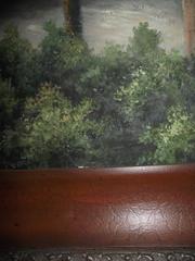 Oil Painting Landscape with Stone Arch