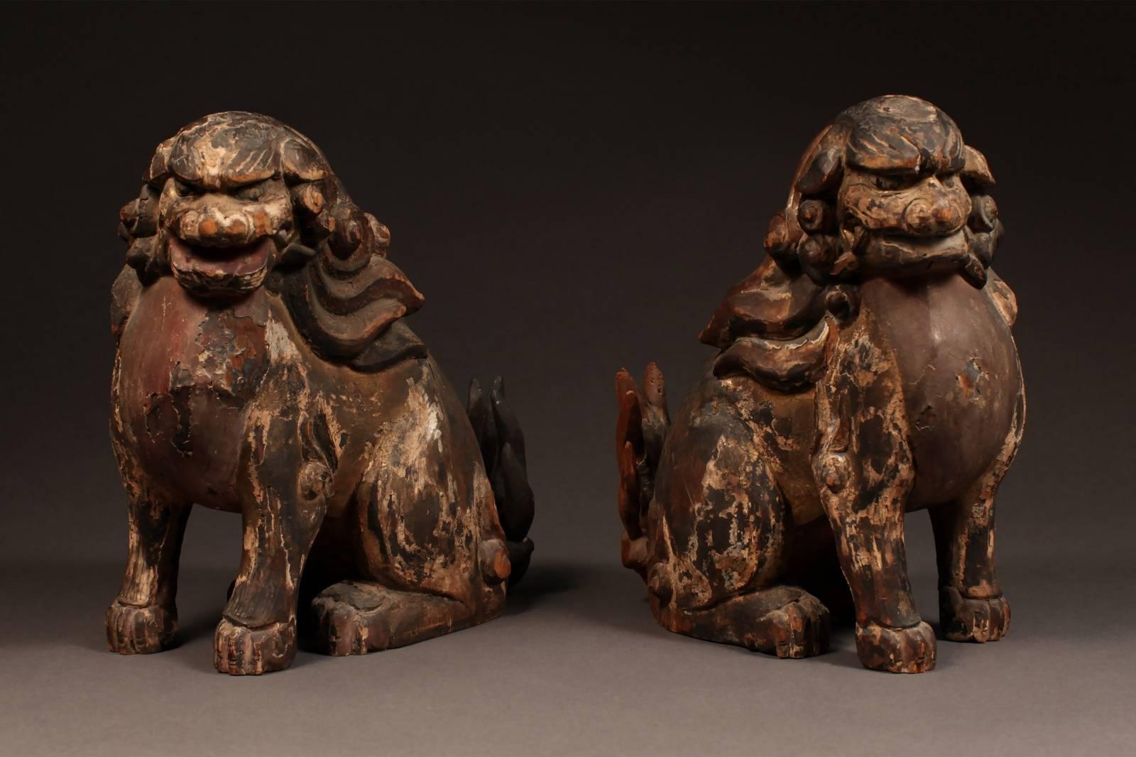japanese lion dogs
