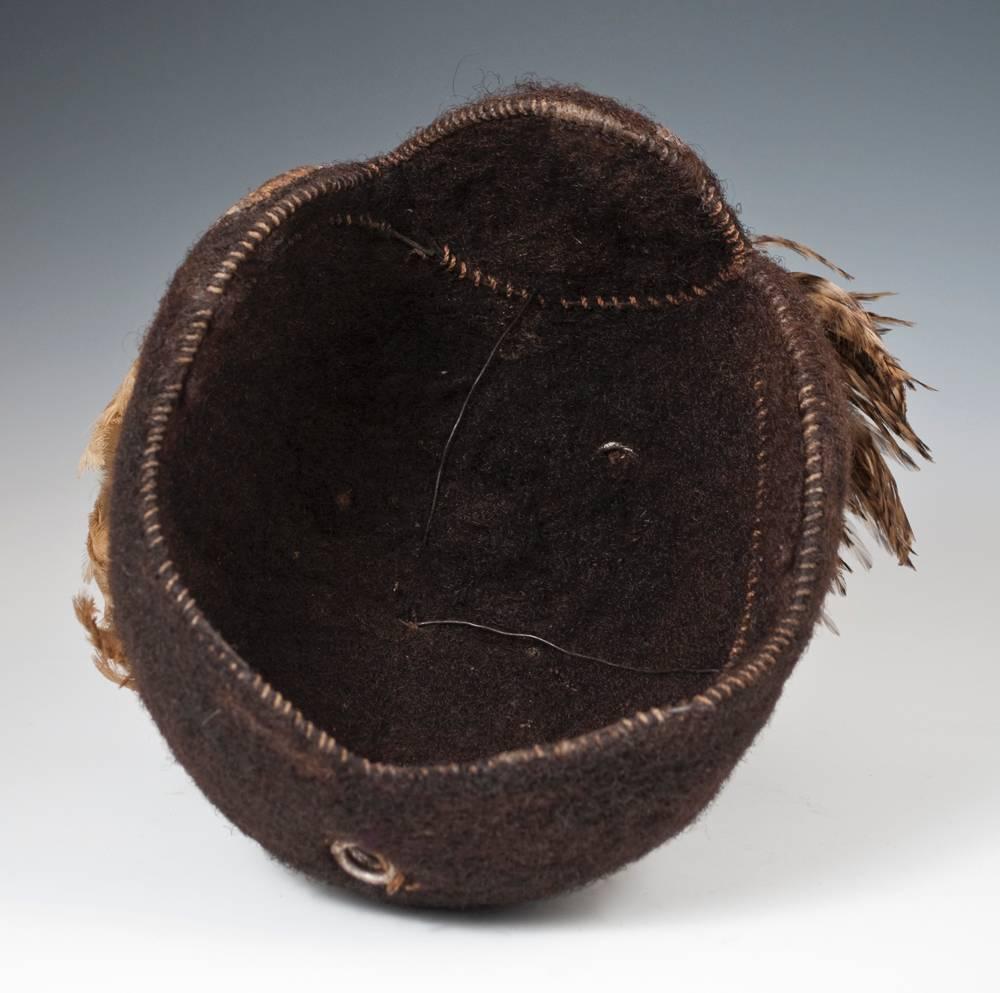 Feathers Early 20th Century Tribal Feather Headdress, Karamojong Tribe, Uganda/Kenya