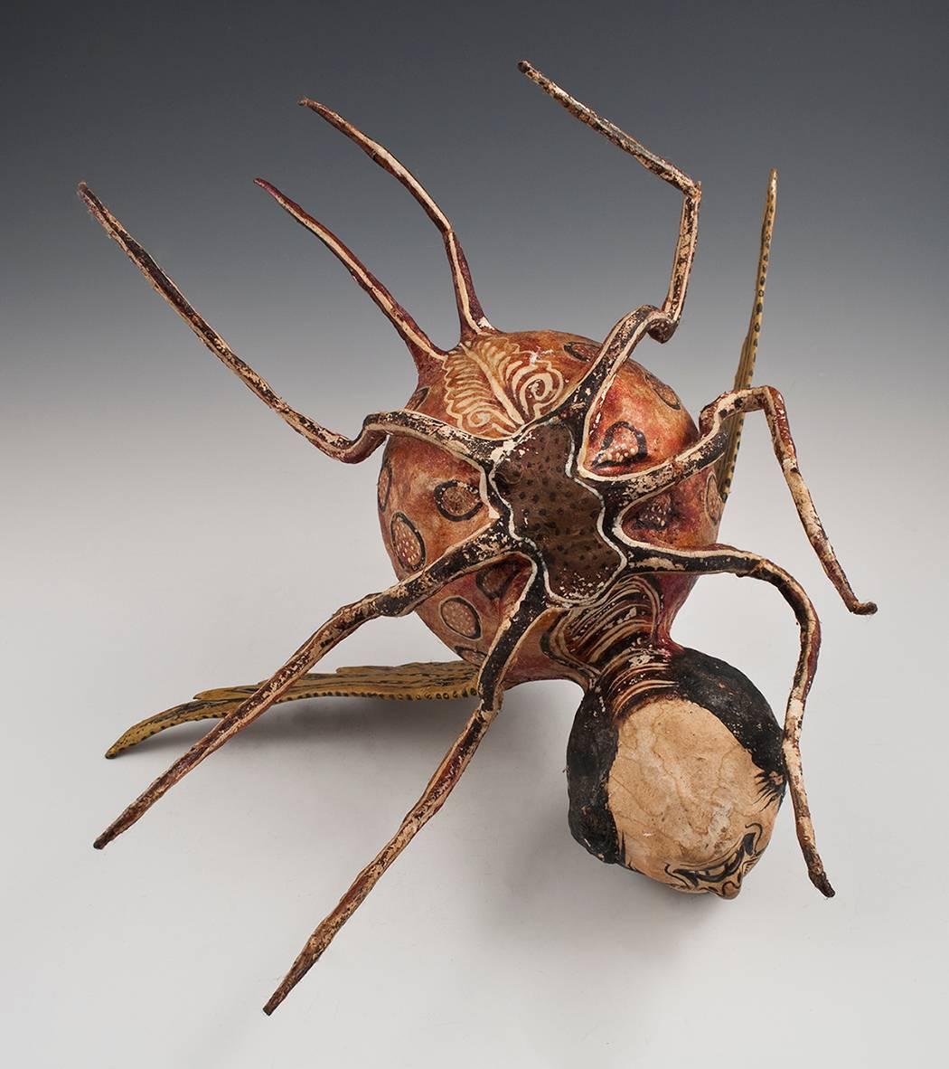 paper mache spider