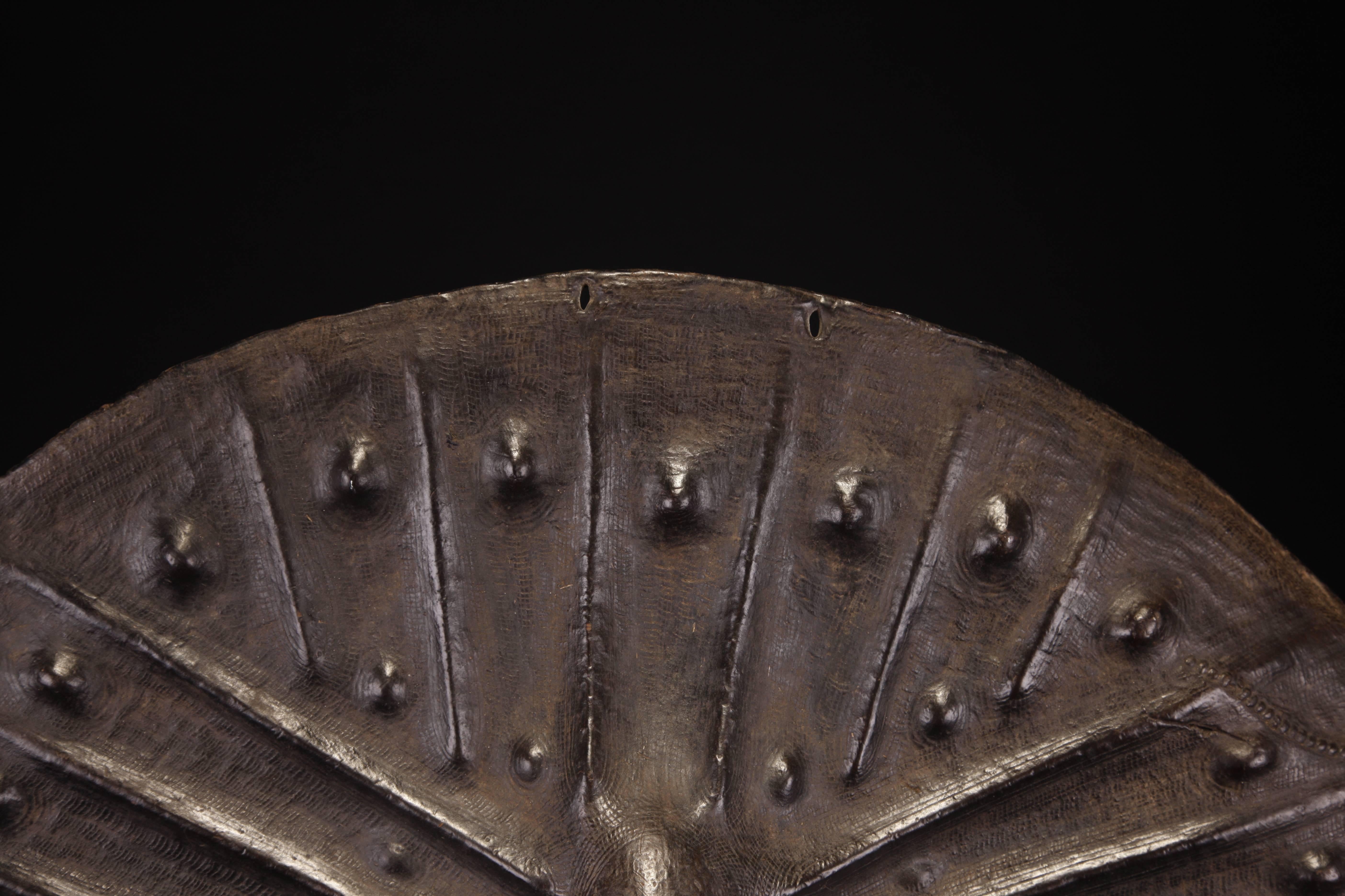 Antique African War Shield from Ethiopia In Excellent Condition In Point Richmond, CA