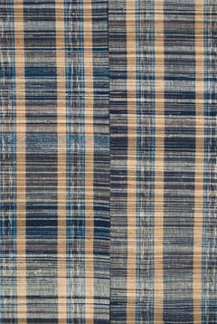 Early 20th Century Japanese Zanshi-Ori Futon Cover, Recycled Weave, Japan