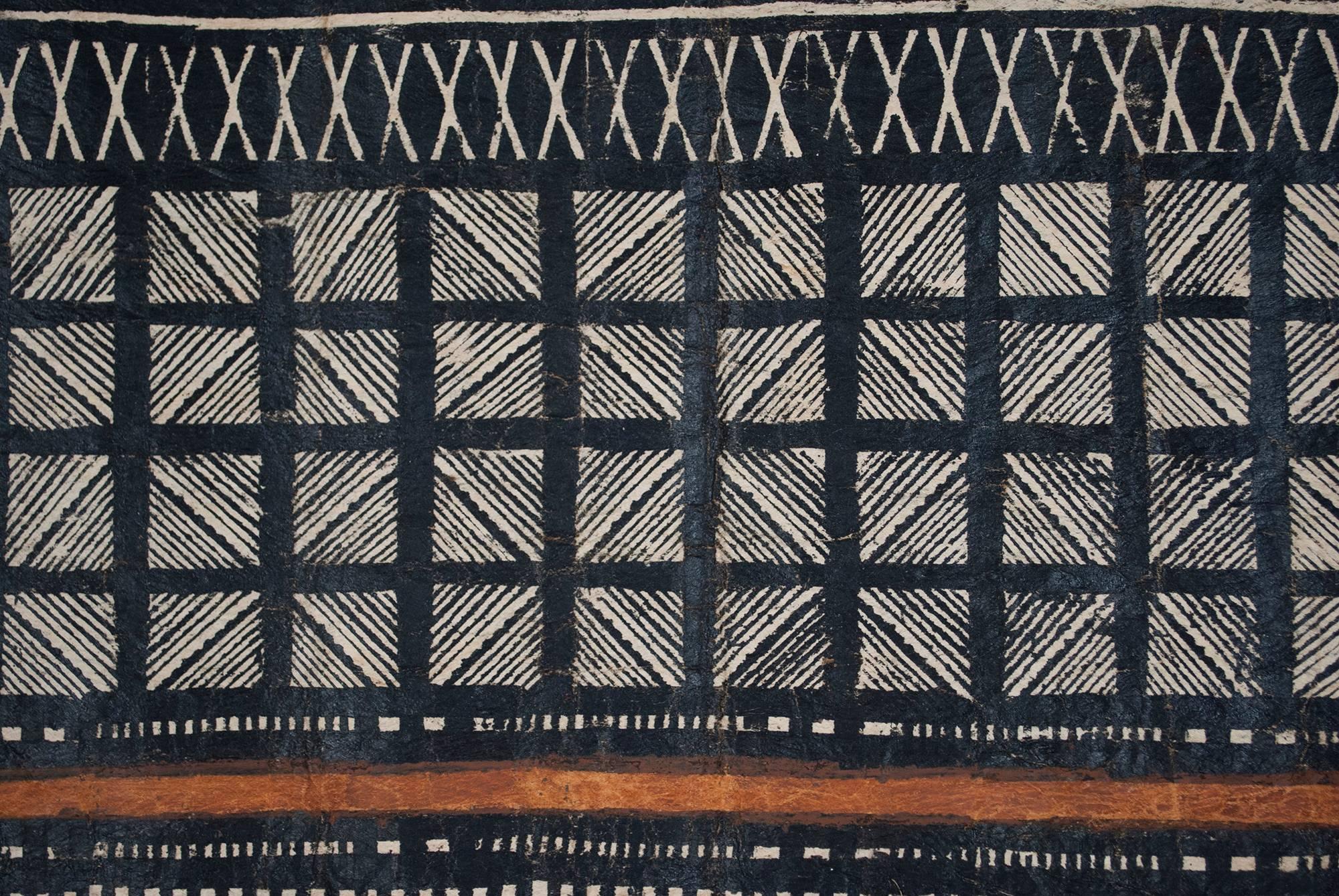 Fidjien Tissu tribal Tapa du milieu du 20e siècle, Fiji en vente