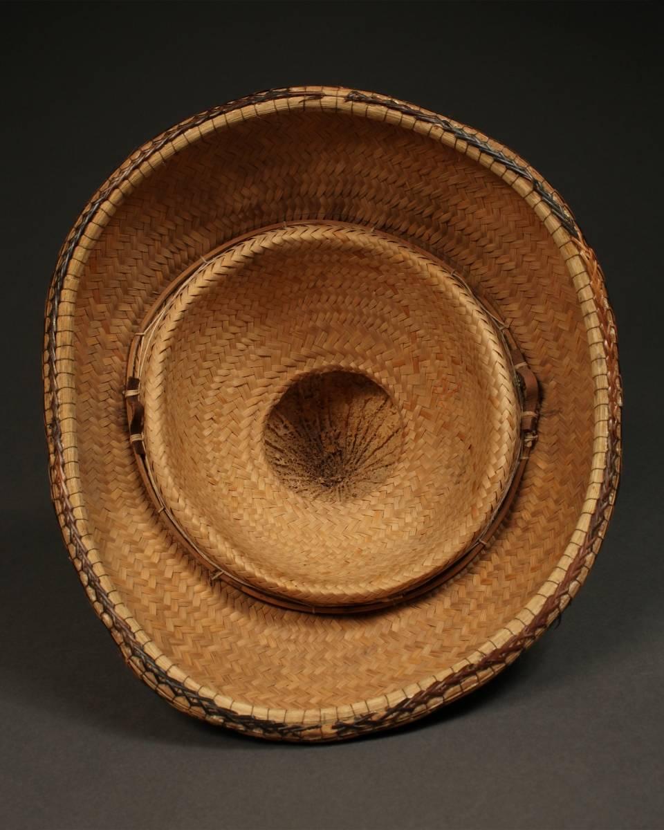 Tribal 20th Century Gourd Hat, Philippines