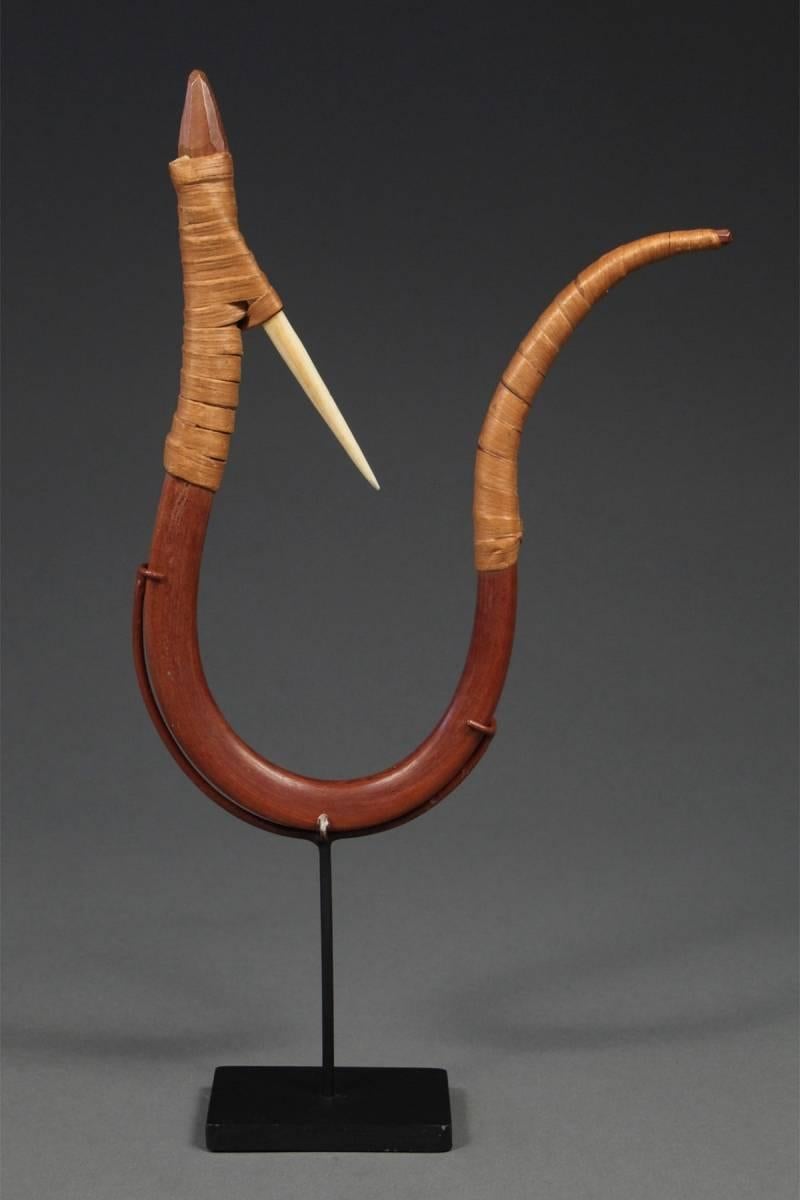 Offered by VICKI SHIBA
Late 19th Century Halibut Hook, Coast Salish, Pacific Northwest Coast

