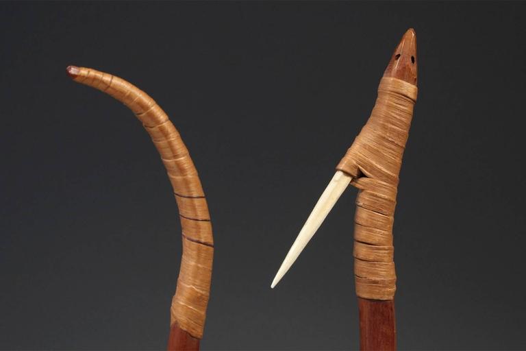 Late 19th Century Halibut Hook, Coast Salish, Pacific Northwest Coast
