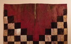 15th Century Checkerboard Warrior's Tunic from the Inca Culture, Peru