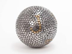 19th Century Bocce Balls, Italy or France, Set of Three