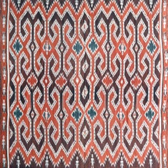Vintage Traditional Tana Toraja Sekomandi Ikat Wall Hanging/Blanket. Sulawesi