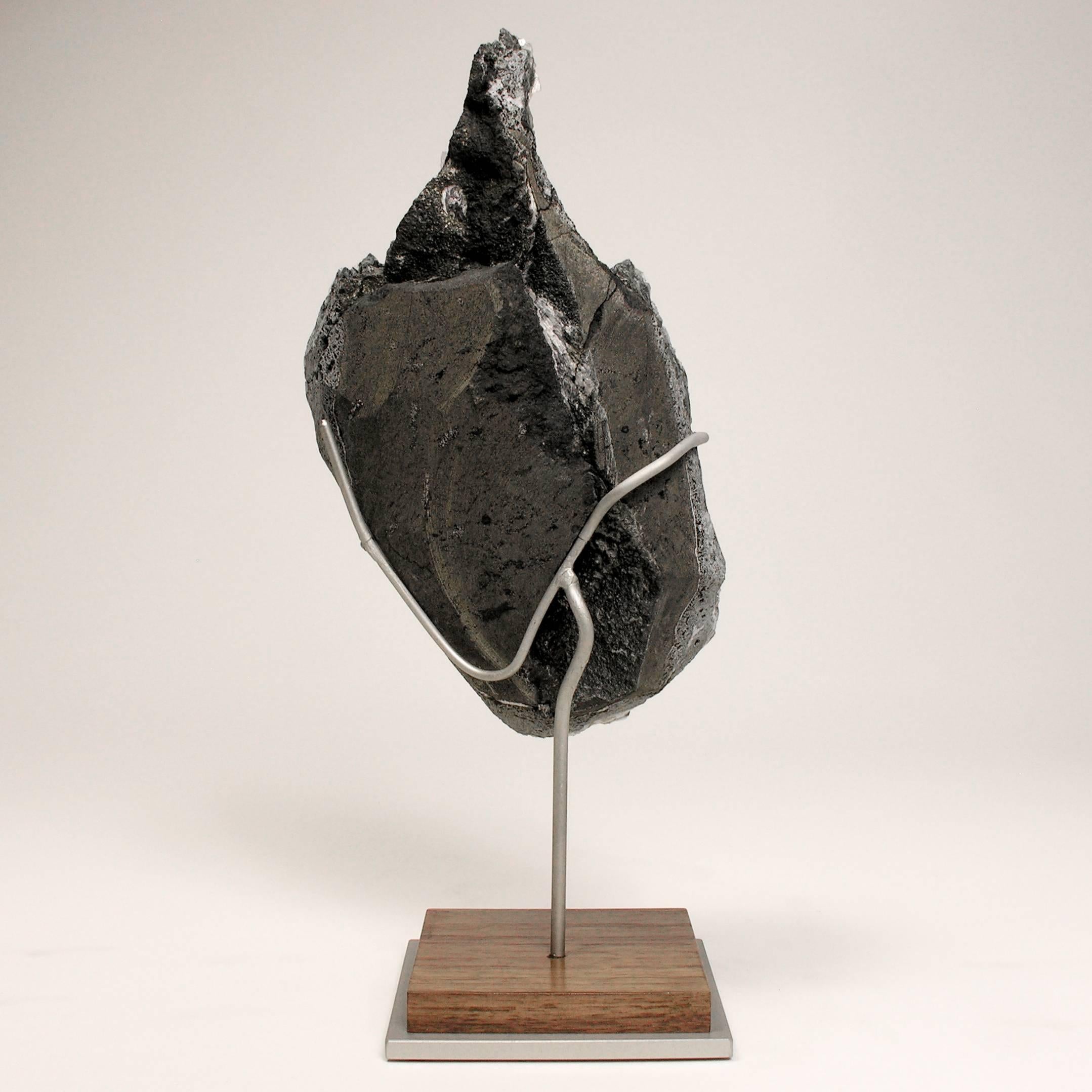 Quartz Mineral Specimen Sculpture Apophyllite Grown on a Crystal Base