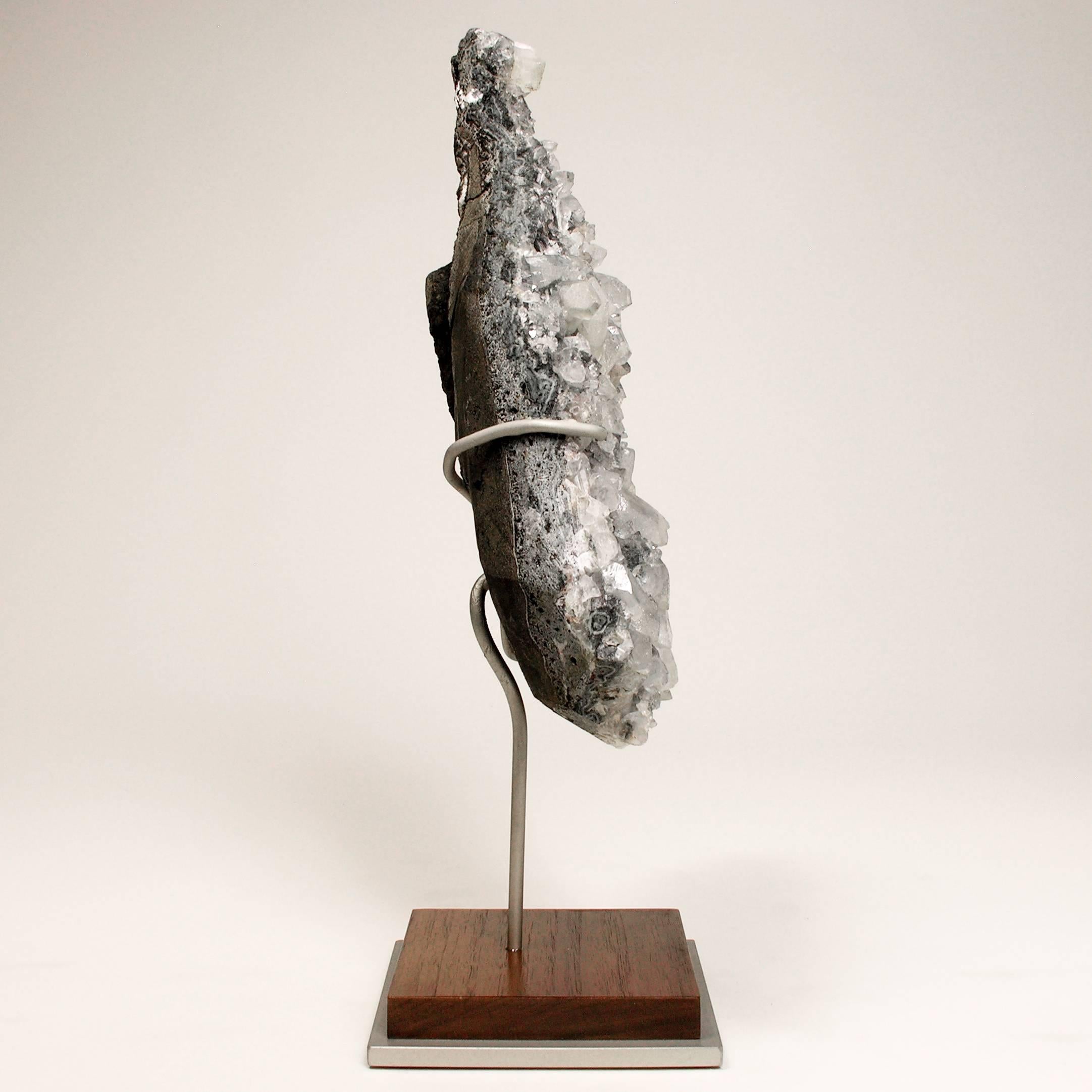 18th Century and Earlier Mineral Specimen Sculpture Apophyllite Grown on a Crystal Base