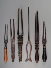 Six Early 20th Century Hair Detanglers, Kerala, India