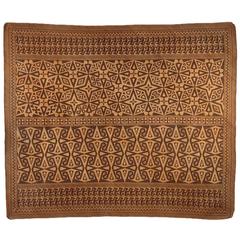 Early/Mid-20th Century Tribal Rattan Wedding Mat, Kalimantan, Borneo