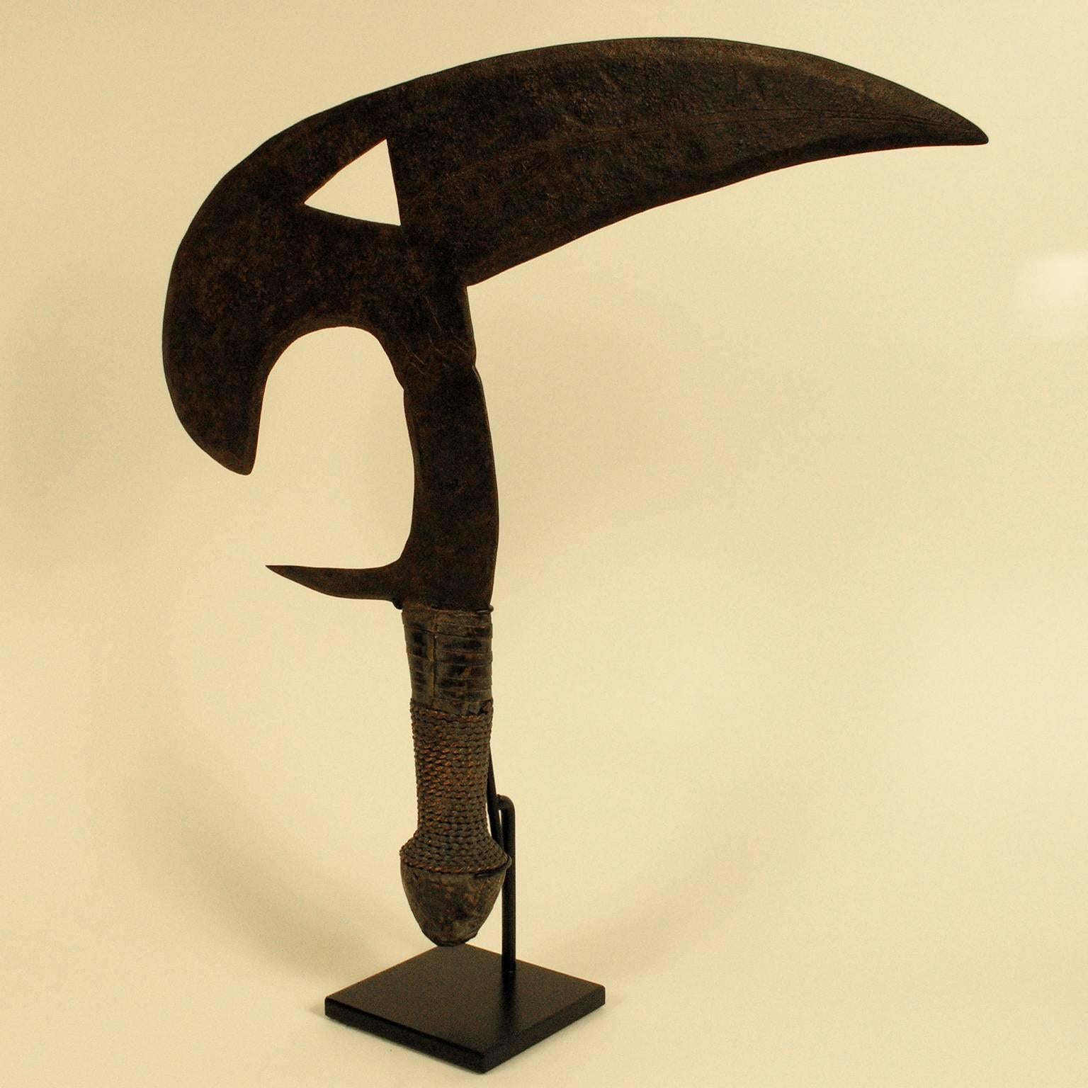 Congolese African Bird Head Knife Democratic Republic of Congo, 20th Century