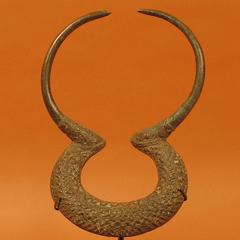 20th Century Tribal Armband Currency, Kenga Culture, Chad, Africa
