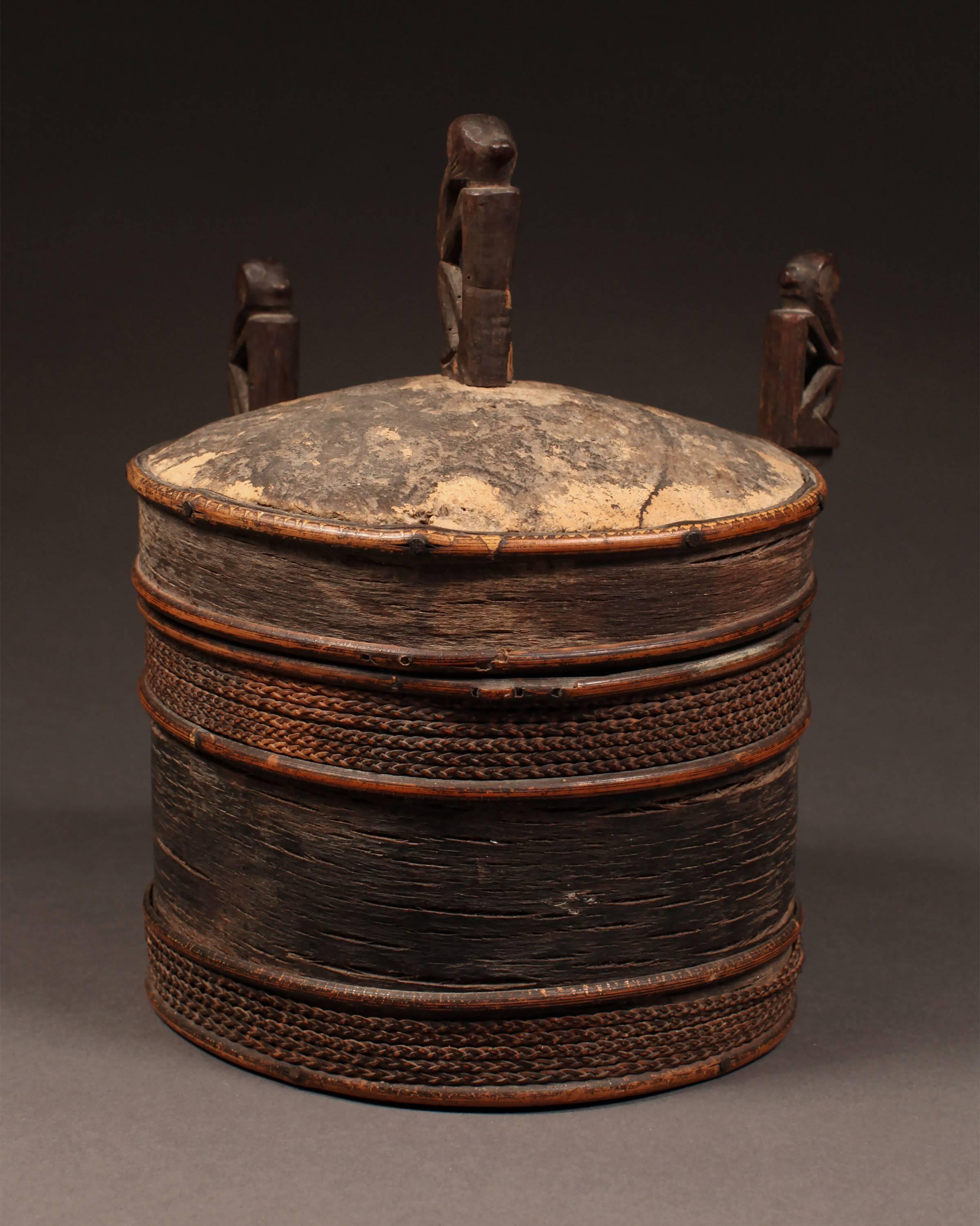 Indonesian Late 19th Century Dayak Shaman's Box