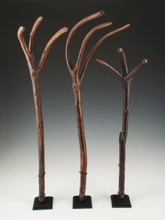 Early 20th Century Tribal Wood Rakes from Bhutan