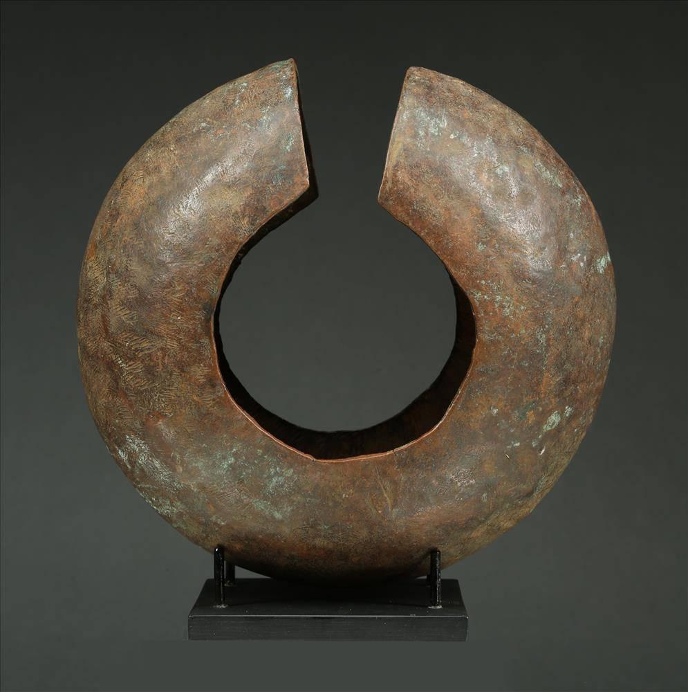 Solid Copper Early 20th Century Tribal Mbole Currency, Africa, Congo 2