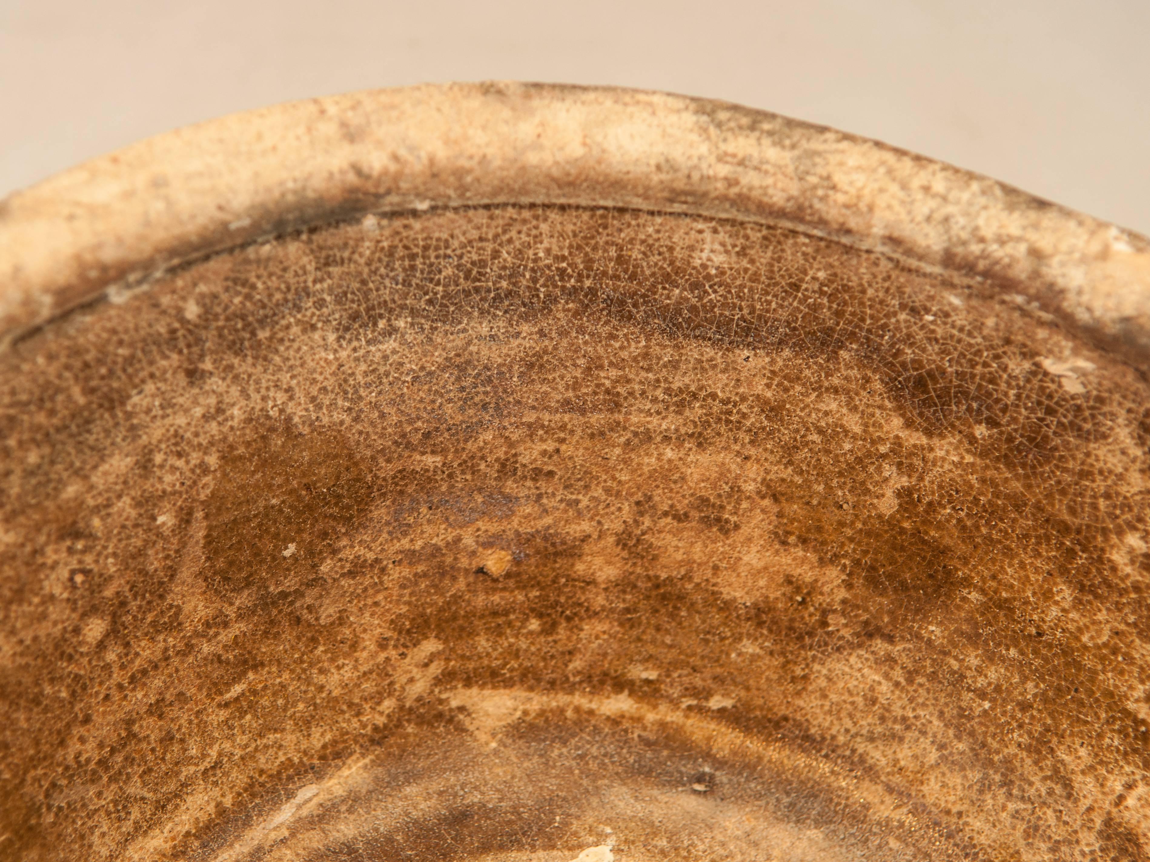18th Century and Earlier Brown Glazed Ceramic Bowl Song Dynasty Salvaged off the North Coast of Java
