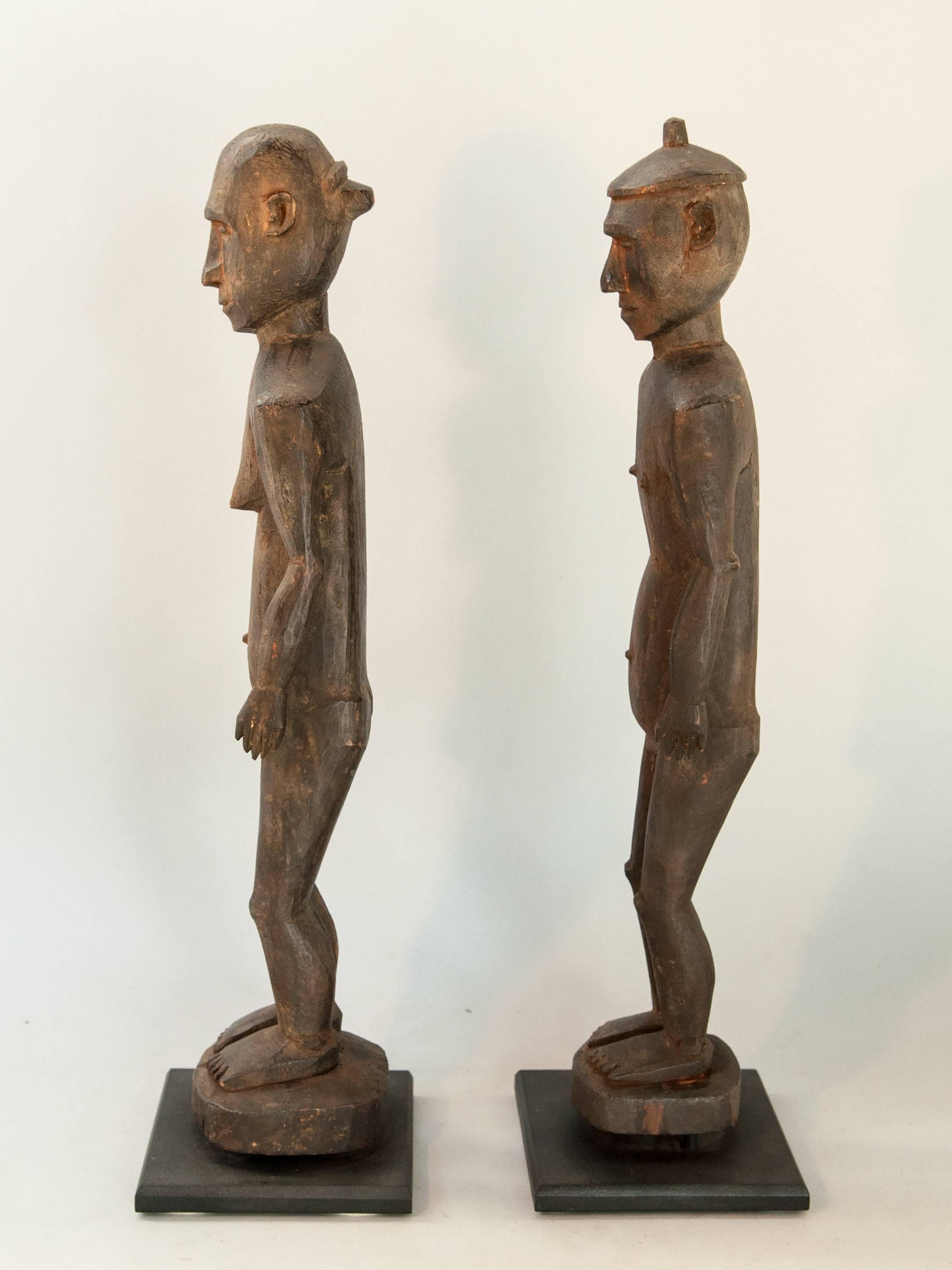 Tribal Ancestor Ana Deo Statues Lio-Ende, Central Flores. Mid-Late 20th Century In Good Condition In Point Richmond, CA