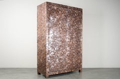 Isola Design Armoire, Copper by Robert Kuo, Limited Edition